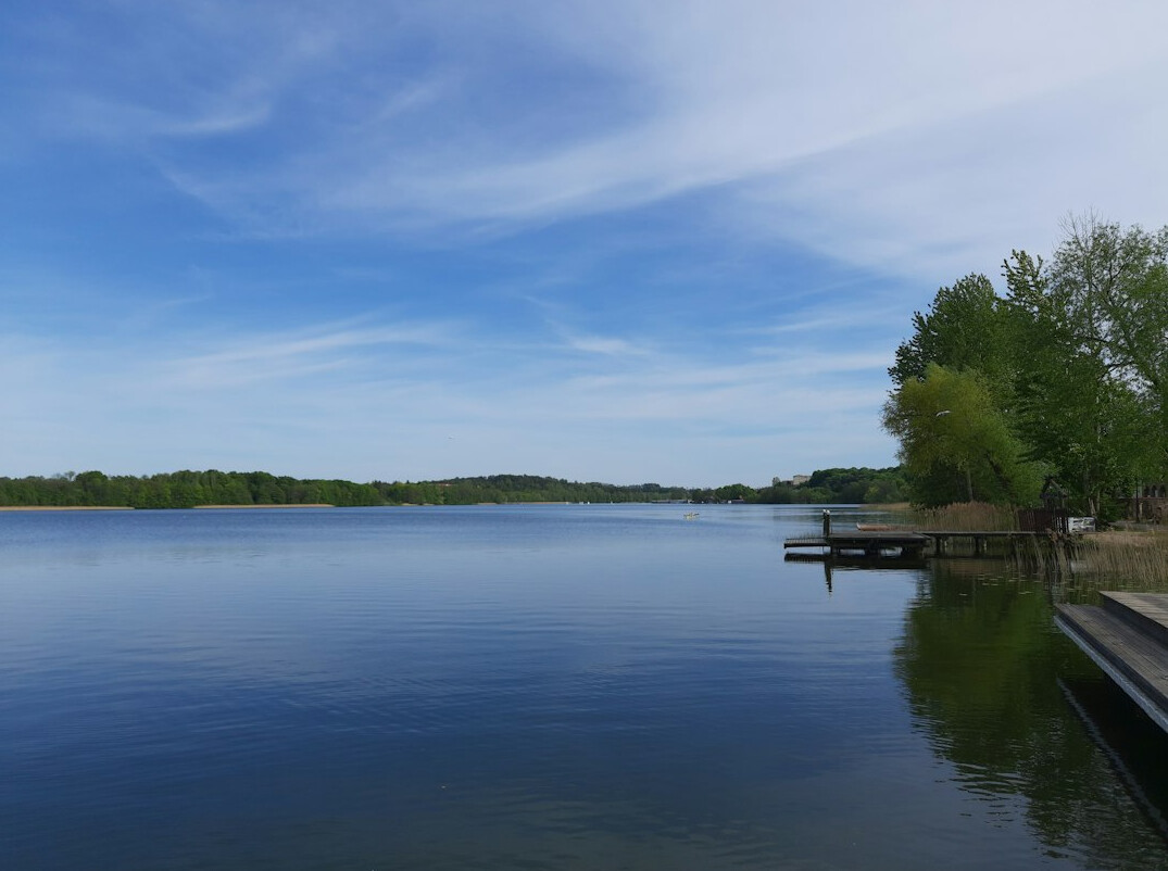 kayak on polish lake