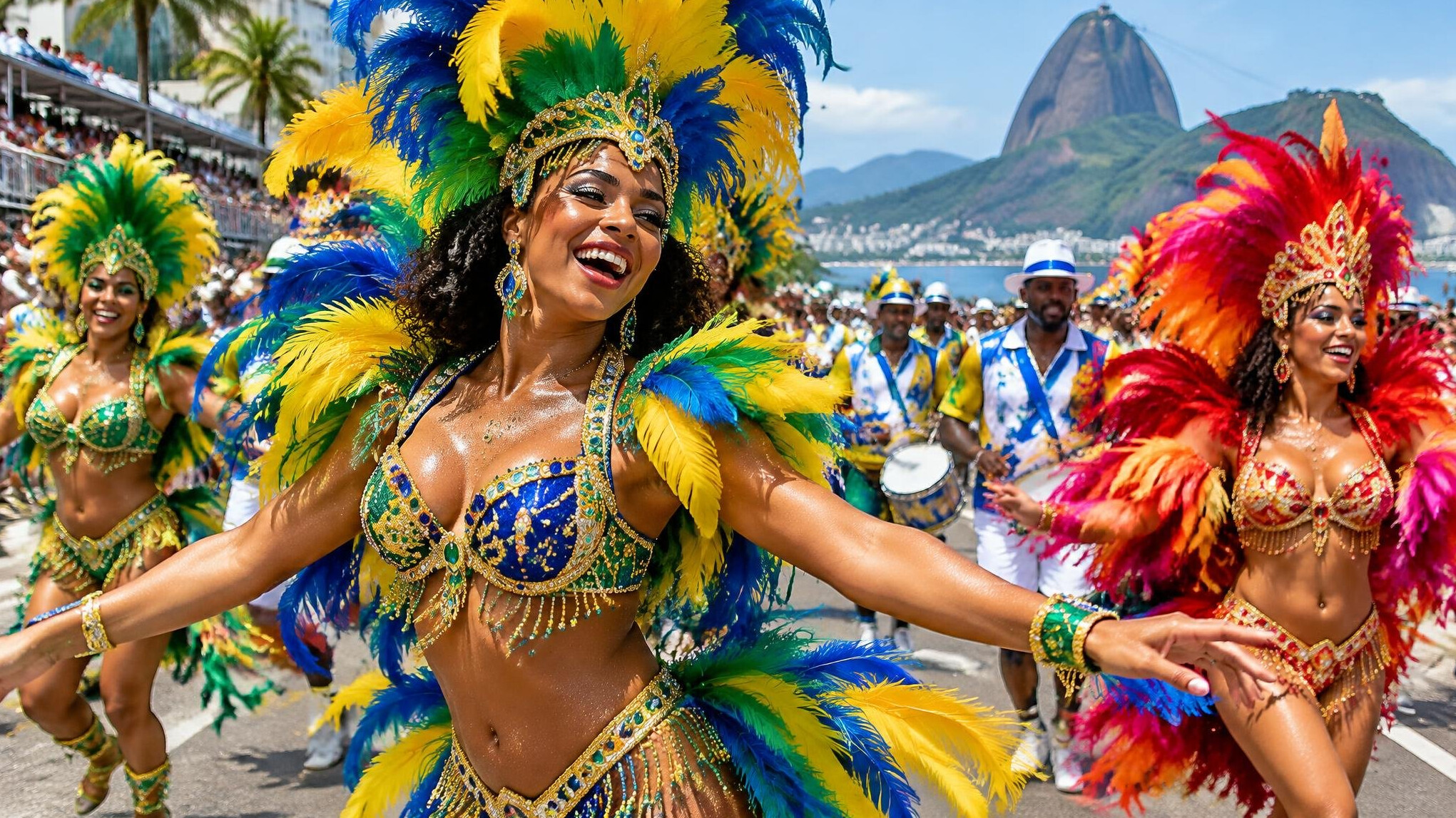rio carnival dancers